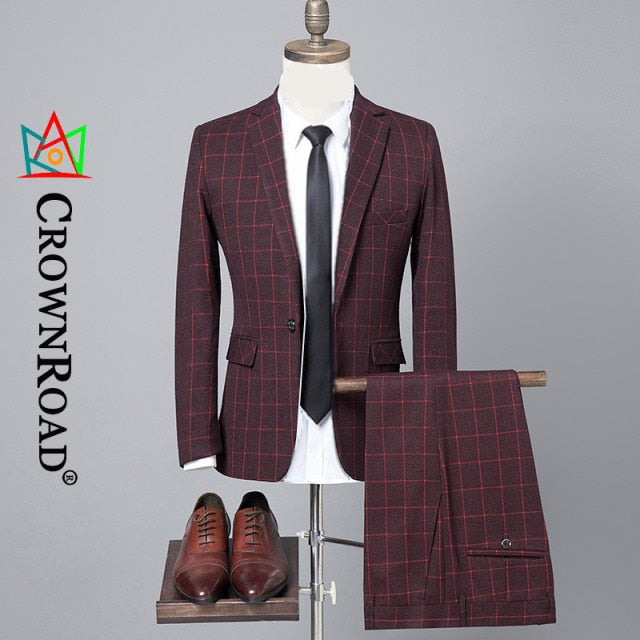 Casual Business Spring Autumn Fashion Suits