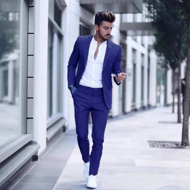 Casual Fashion Luxurious Business Men Suit