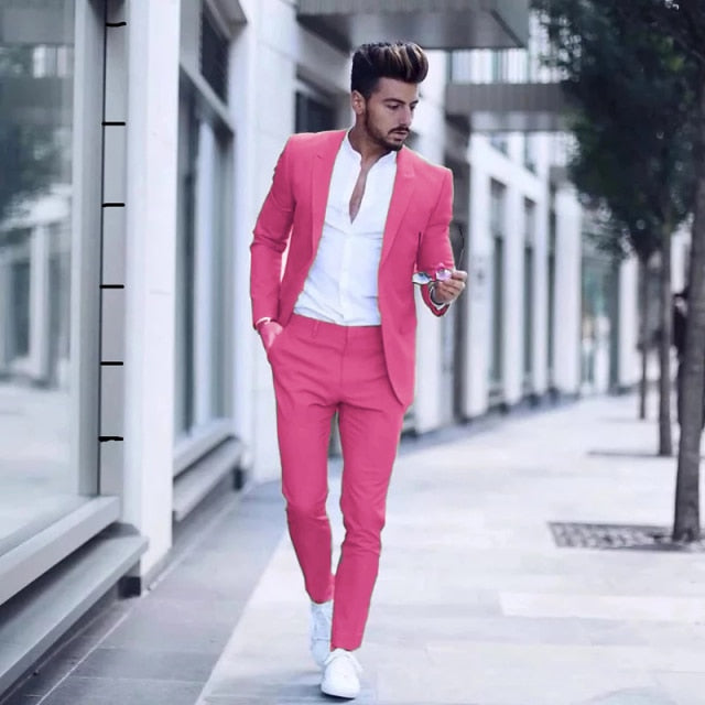 Casual Fashion Luxurious Business Men Suit
