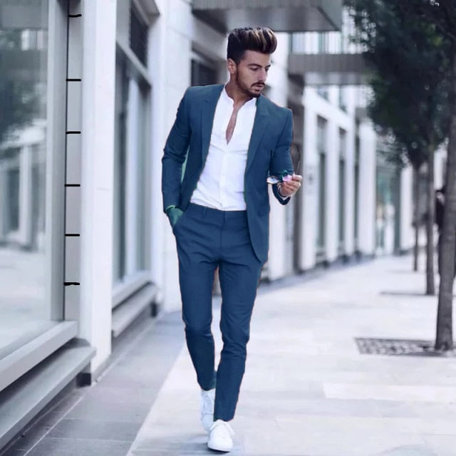 Casual Fashion Luxurious Business Men Suit