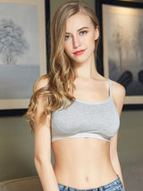 Pure Cotton Without Underwire Casual Seamless Bra