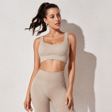 Vital Seamless Medium Support Running Racerback Vest Bra