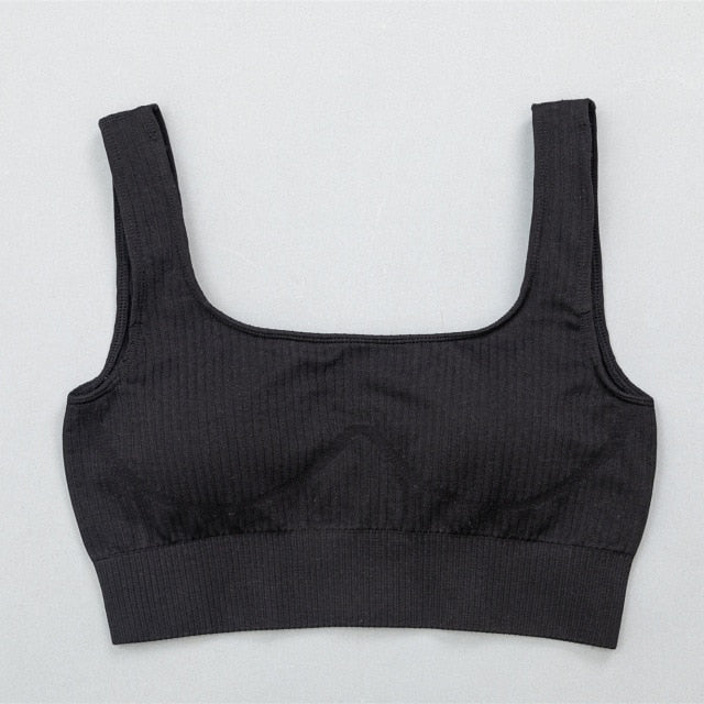 Vital Seamless Medium Support Running Racerback Vest Bra