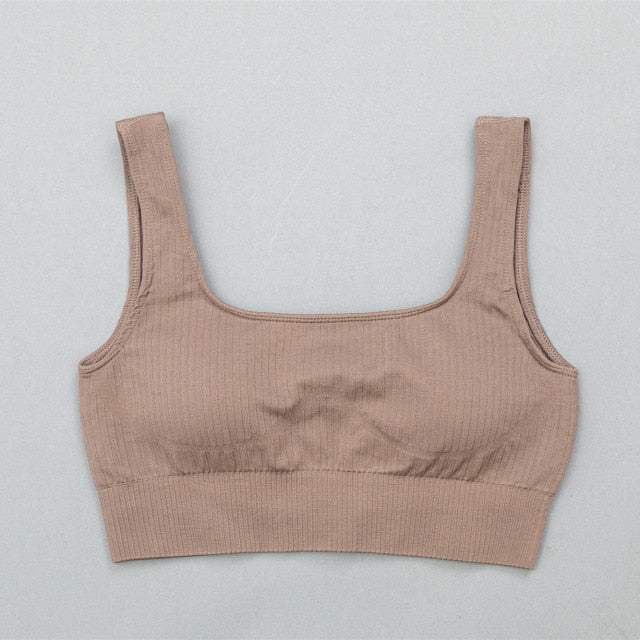 Vital Seamless Medium Support Running Racerback Vest Bra