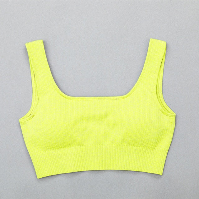 Vital Seamless Medium Support Running Racerback Vest Bra
