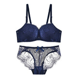Sexy Front Closure Comfortable Seamless Push Up And Lace Bra