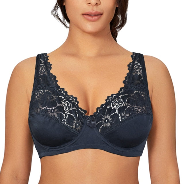 Womens Lingerie Underwire Perspective Sexy Bra