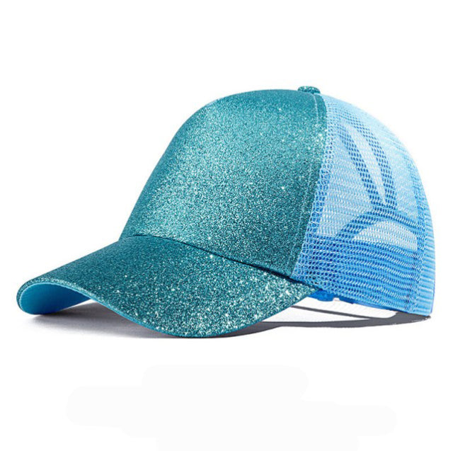 Fashion Ponytail Baseball Messy Bun Snapback Summer Hat