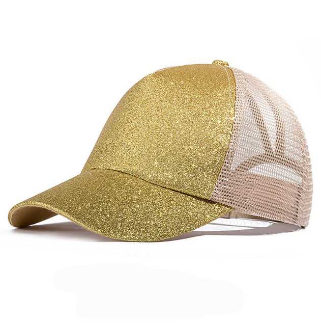 Fashion Ponytail Baseball Messy Bun Snapback Summer Hat