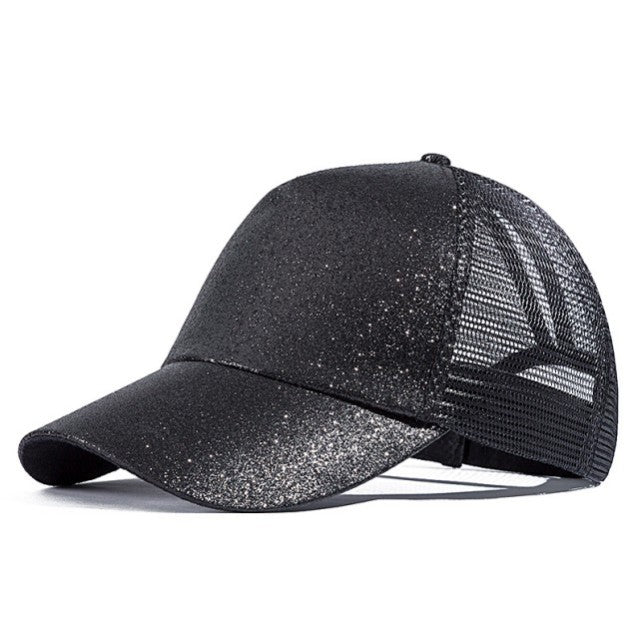 Fashion Ponytail Baseball Messy Bun Snapback Summer Hat