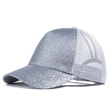 Fashion Ponytail Baseball Messy Bun Snapback Summer Hat