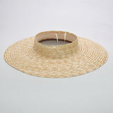 Empty Top Round Elegant Casual Panama Summer Hat