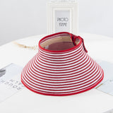 Visors Chapeau Foldable Wide Large Femme Summer Hat