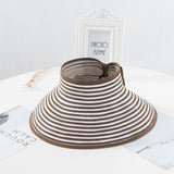 Visors Chapeau Foldable Wide Large Femme Summer Hat