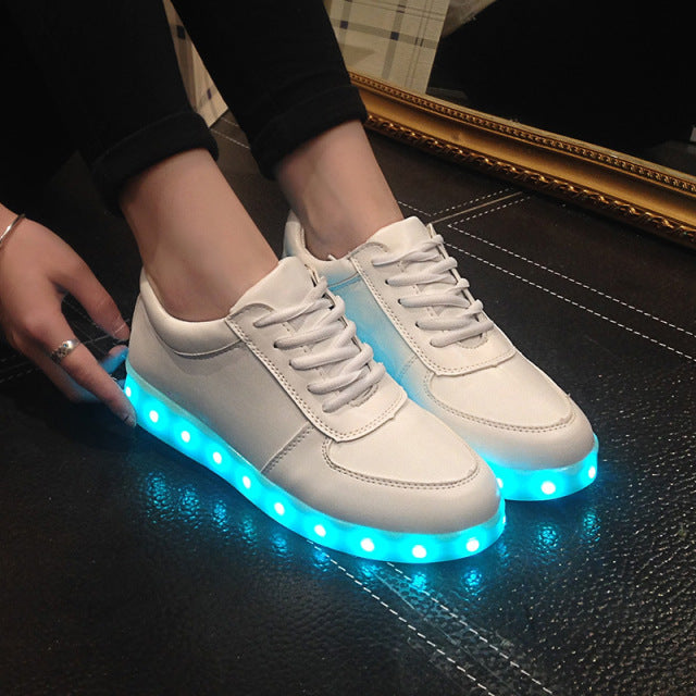 Krasovki with Backlight with Light Led Luminous Sneakers