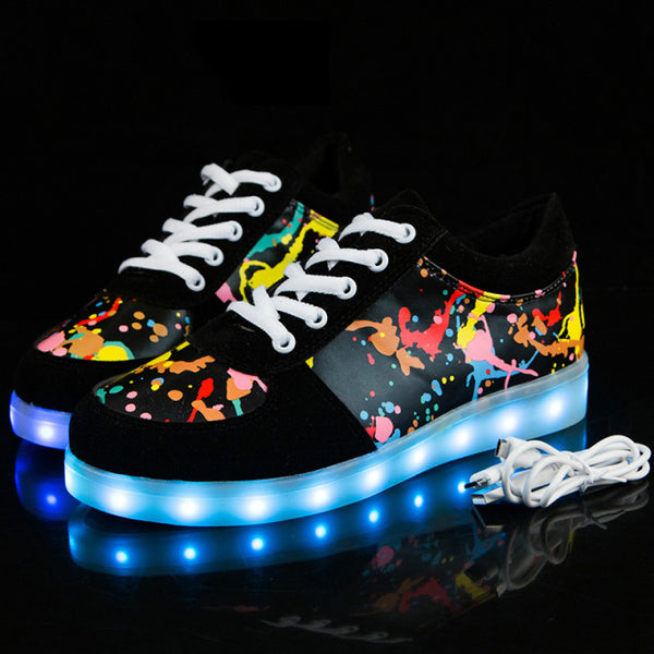 Krasovki with Backlight with Light Led Luminous Sneakers