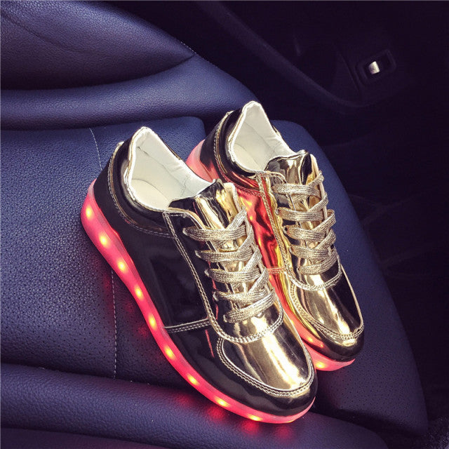 Krasovki with Backlight with Light Led Luminous Sneakers