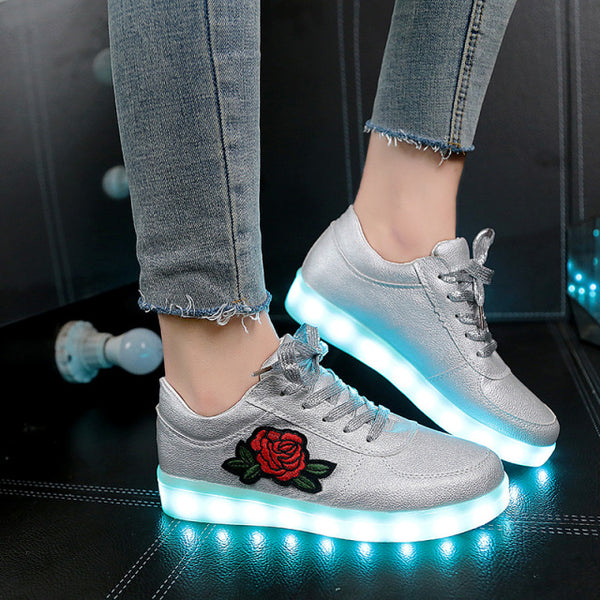 Krasovki with Backlight with Light Led Luminous Sneakers