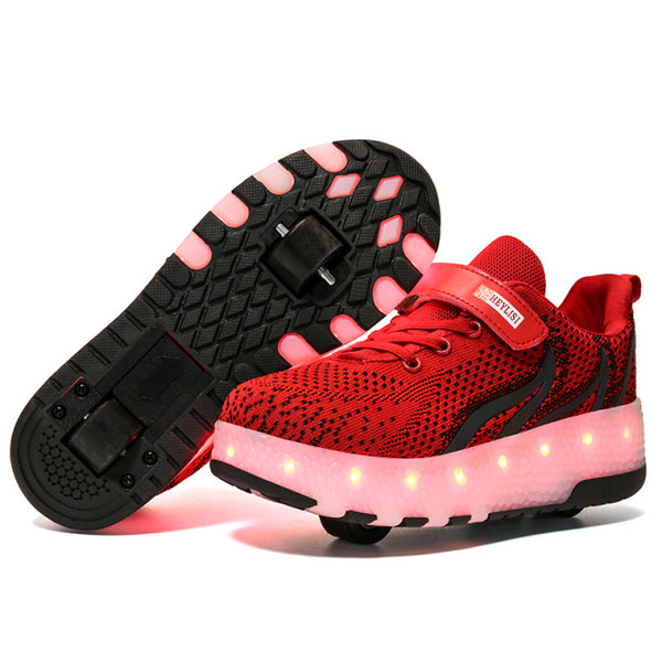 Roller Skates Glowing LED Light Casual Luminous Sneaker