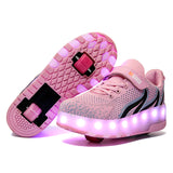 Roller Skates Glowing LED Light Casual Luminous Sneaker