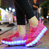 Roller Skate Led Casual Sports Luminous Sneaker