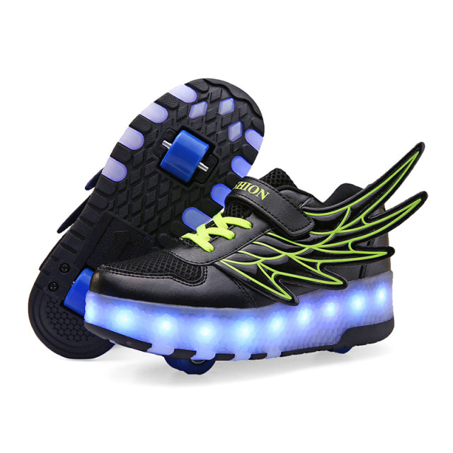 Roller Skate Led Casual Sports Luminous Sneaker