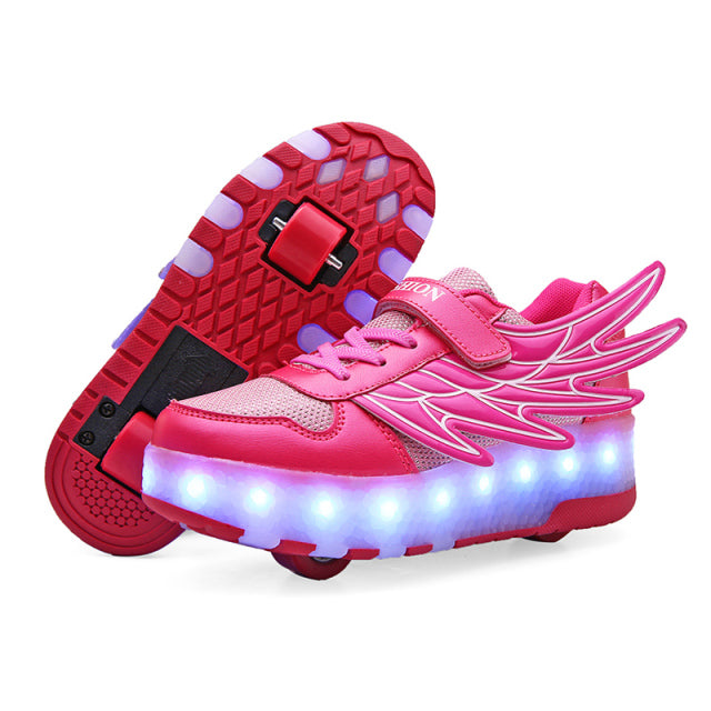 Roller Skate Led Casual Sports Luminous Sneaker