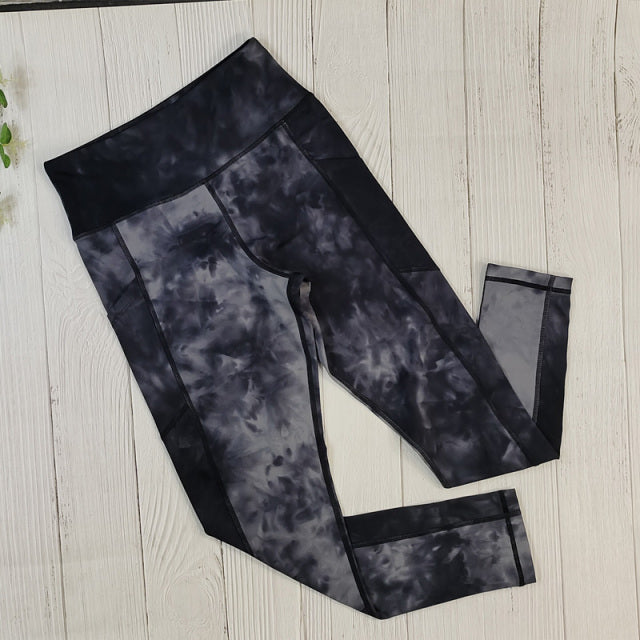 High Quality Fitness Tie Dye With Pocket Workout Pant