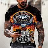Soaring Eagle 3D Print T-Shirt Animal Funny Graphic Tees