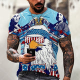 Soaring Eagle 3D Print T-Shirt Animal Funny Graphic Tees