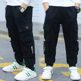 Spring Kids Joggers Cargo Pants