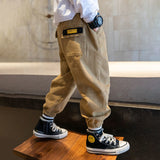 Spring Kids Joggers Cargo Pants
