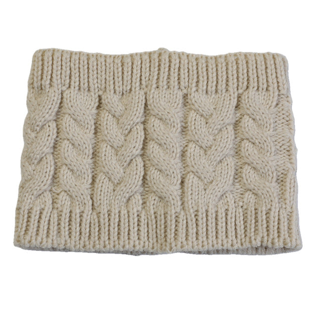 New Cool Warm Ponytail Hat Skullies Beanies Cap
