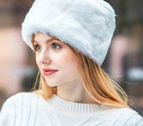 Women Winter Soft Ski Earflap Hats Fashion