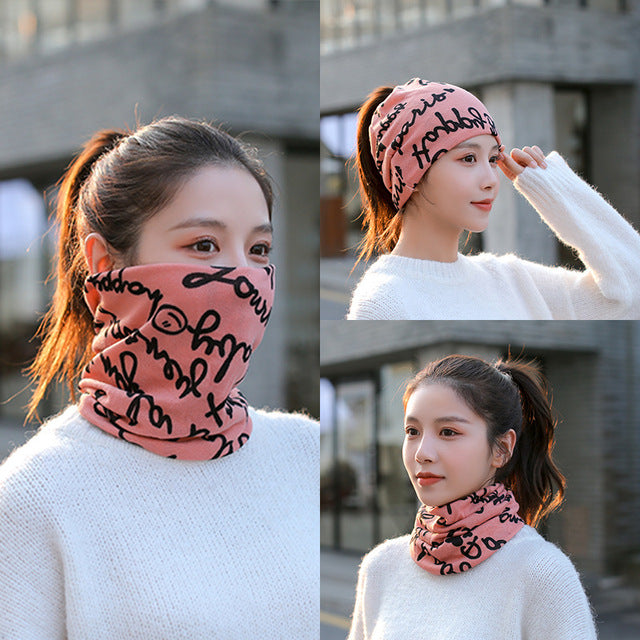 Winter Women Hat Warm Beanie Hats Cap Turban Tube Bandana