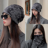 Winter Women Hat Warm Beanie Hats Cap Turban Tube Bandana