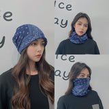 Winter Women Hat Warm Beanie Hats Cap Turban Tube Bandana