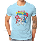 Cats Ninjas Cartoon T-Shirt Warrior Soft Leisure T-Shirt