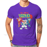 Cats Ninjas Cartoon T-Shirt Warrior Soft Leisure T-Shirt