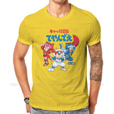 Cats Ninjas Cartoon T-Shirt Warrior Soft Leisure T-Shirt