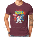 Cats Ninjas Cartoon T-Shirt Warrior Soft Leisure T-Shirt