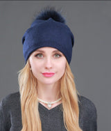 Autumn Winter Knitted Wool Hats For Women