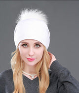 Autumn Winter Knitted Wool Hats For Women