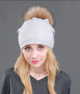 Autumn Winter Knitted Wool Hats For Women