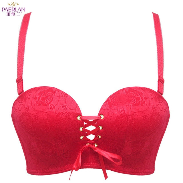 Strapless dress contact bra