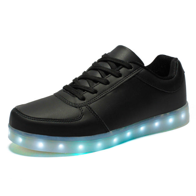 Usb Charging led Slippers do with Lights Up Luminous Sneakers