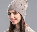 Knitted Wool Beanie Hat Casual Cap