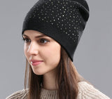 Knitted Wool Beanie Hat Casual Cap