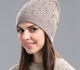 Knitted Wool Beanie Hat Casual Cap