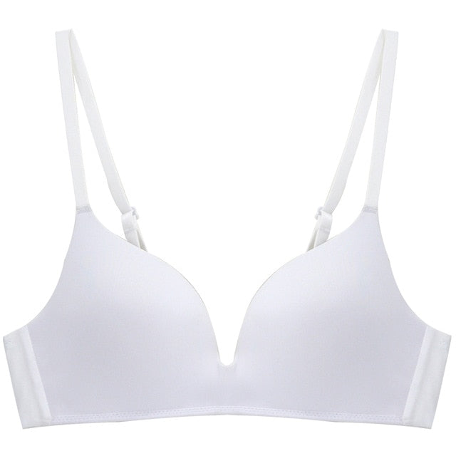 Fall Wire Free Push Up Bra